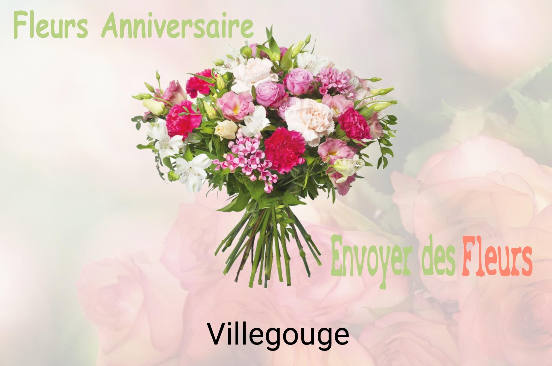 Bouquet de fleurs d’anniversaire livré à Villegouge