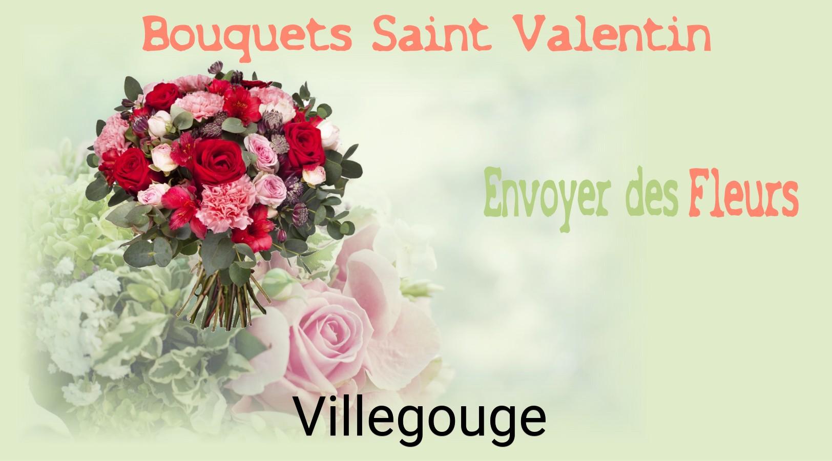 Roses de Saint-Valentin livrées à Villegouge